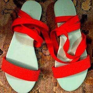 Rothy’s strappy sandals